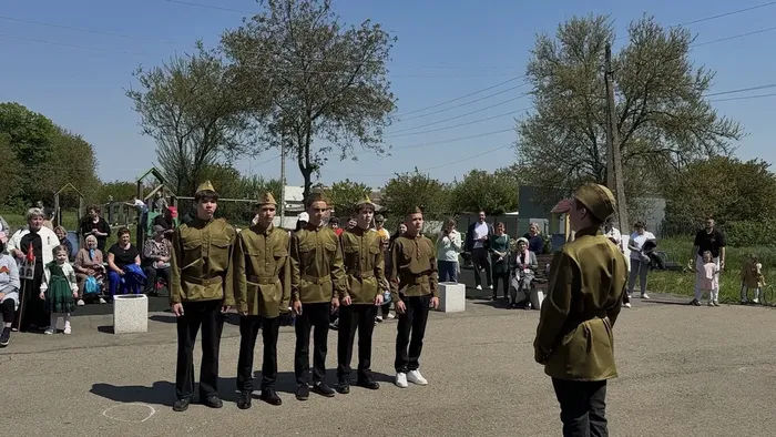 Смотр строя и песни «Спасибо деду за Победу!»