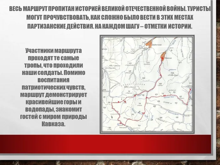 маршрут памяти