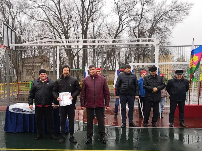 Слайд3 открытие спортивной площадки в Северном СП