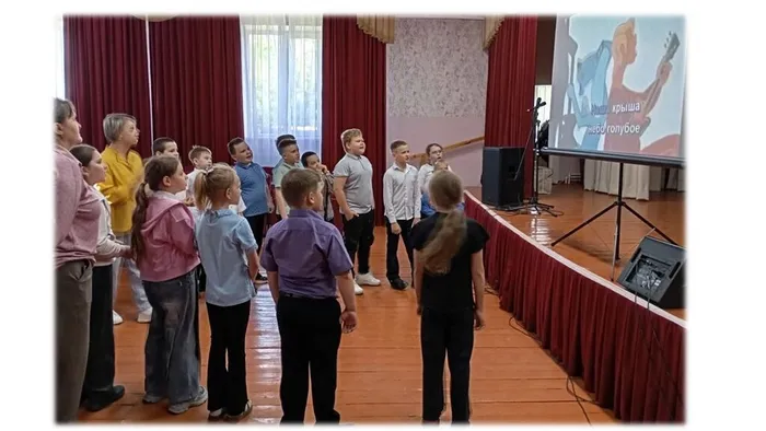 «Пой с нами!» - музыкальный час