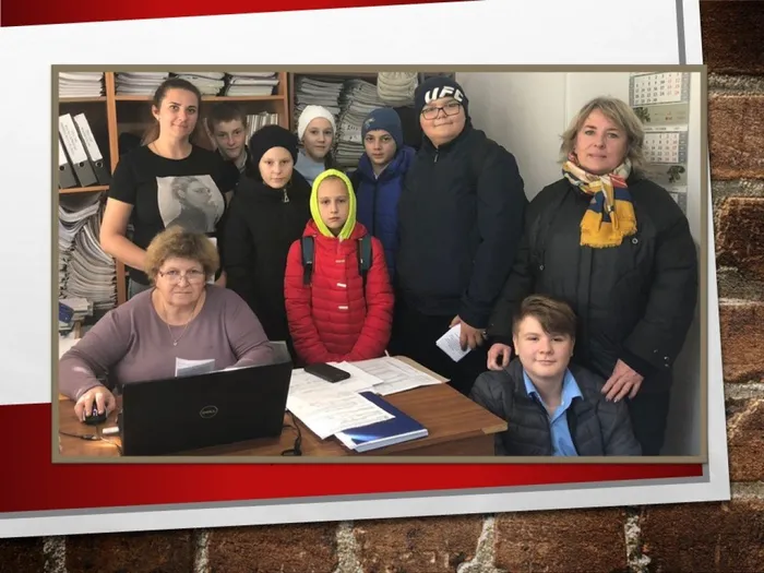 раздача буклетов жителям
